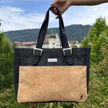 Shopping - GERNATY - Amanda - die Elegante für jeden Alltag. Die nachhaltige Korkleder Handtasche.